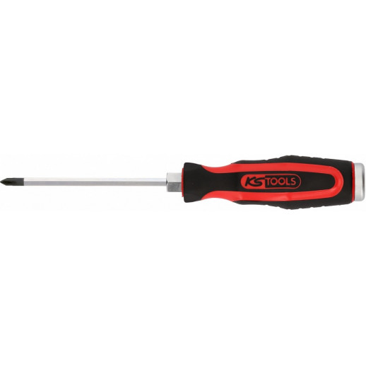IMPACT SCREWDRIVER CROSS PH1X80MM. ERGOTORQUEMAX KS TOOLS