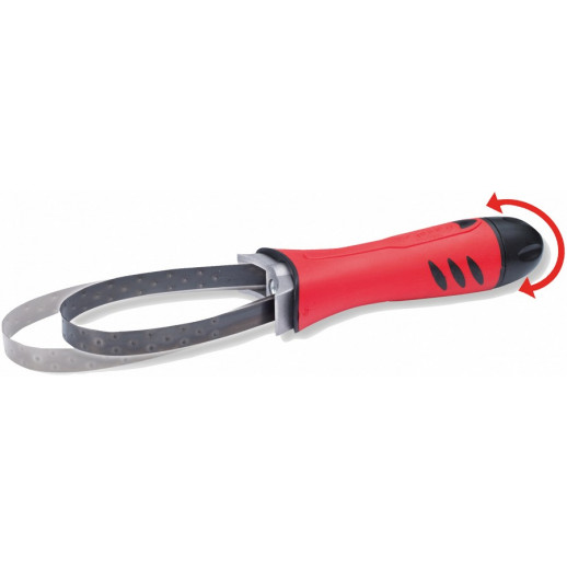 FILTER WRENCH WITH METAL WIRE 65-105MM KS TOOLS