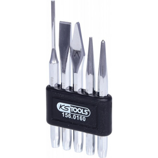 5-PIECE MIX CHISEL AND CORE SET KS TOOLS