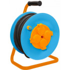 EXTENSION CORD, METAL/PLASTIC, 25M, 3X2.5MM2, RUBBER COVERED