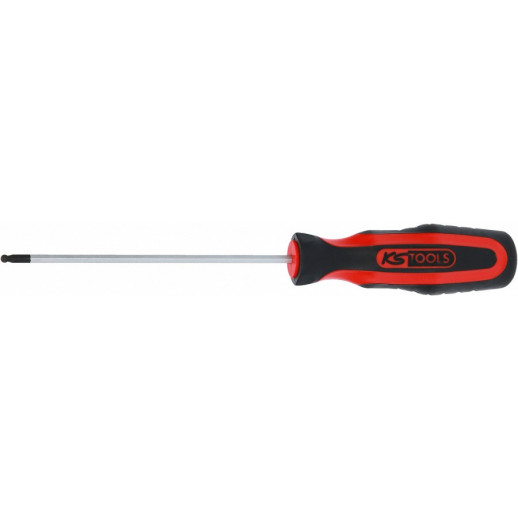HEX SCREWDRIVER 3MM BALL TIP ERGO+ KS TOOLS
