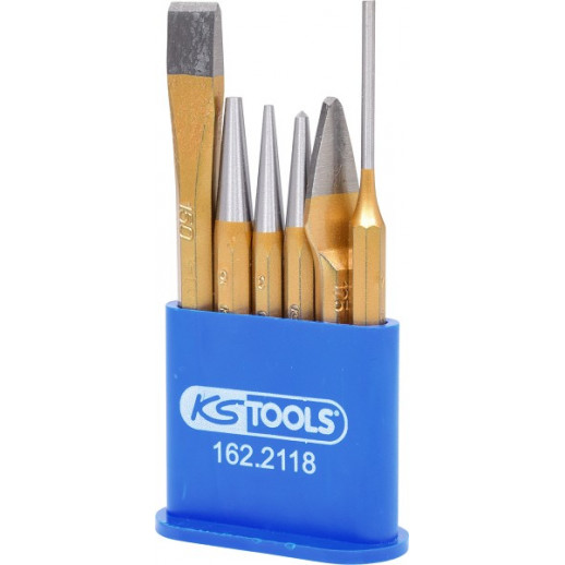 6-ОС. НАБОР РЕВОЛЬЧНЫХ ДОЛОТО MIX KS Tools