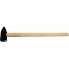 SOLID HAMMER WITH SHARP TIP LONG WOODEN SHAFT 5000G TRIUMF