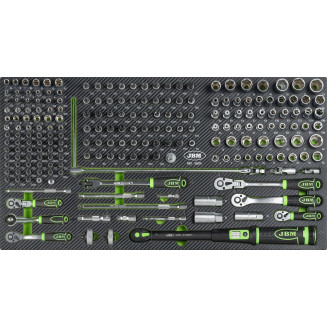 212-OS.1/2&quot;+3/8&quot;+1/4&quot; PADRUNITE. OTSIKUTE + MOMENTVÕTME KOMPLEKT JBM, 16874J