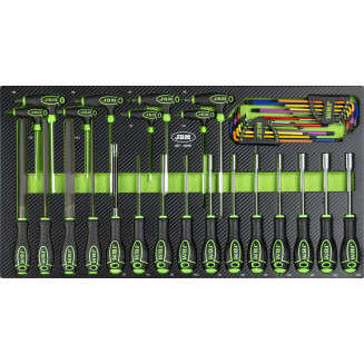 32-OS.L-KUUSKANTIDE. L-TORXIDE. PADRUNKRUVITSATE KOMPLEKT PU-PANEELIS JBM, 16878J