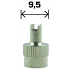 VALVE CAP. VC-2. METAL. WITH KEY. 1PC