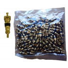 VALVE NEEDLE (BRASS) TRC1 100PCS 1 UNIT IN STOCK=PACK OF 100. ALLIGATOR