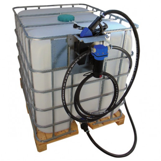 COMP. ADBLUE TANKATTAMISEEN. 1000L IBC.10L/MIN. 230V 1770.URE71 NORM. ATOMI. PISTOL APAC