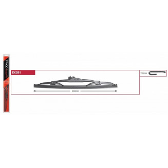 TRICO EXACTFIT GALINIO STIKLŲ VALYTUVAS/NAMINIS, 18-EX281