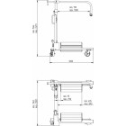 HJULVAGN WD1600 1600KG MAX DIAM. 2400MM COMPAC