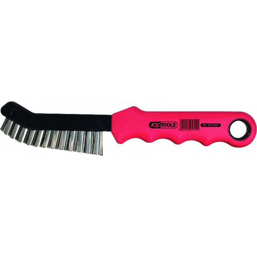 РУЧНАЯ ЩЕТКА «HEAVY DUTY» КЛИНОВАЯ (СТАЛЬНАЯ ЩЕТКА) KS Tools