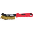 РУЧНАЯ ЩЕТКА КОМПОЗИТНАЯ МЯГКАЯ ЛАТУНЬ (СТАЛЬНАЯ ЩЕТКА) KS Tools