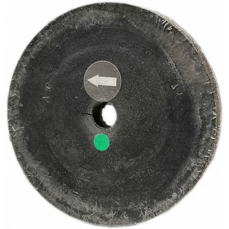 DISKINIS ŠEPETĖLIS. GUMA/PLIENAS. 4 colių (100X13) 12,7 mm skersmens PADANGOS DARBAS 8000 RPM., 2070279