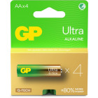 AKKU GP AA/LR6 4KPL ULTRAALKALINE