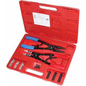 10-OS. ALICATES PARA ANILLOS DE BLOQUEO COMP. CON PUNTAS INTERCAMBIABLES. TRIUNFO DE 265MM, 23395T