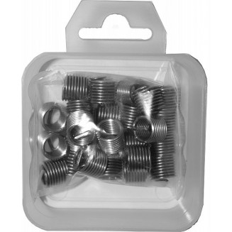 THREAD RETURN SPRING BUSHING M6X1 25PCS TRIUMF, 24368T