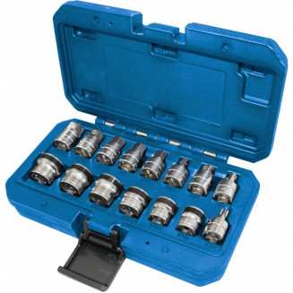 15-OS. ENSEMBLE DE CARTOUCHES ET DEMBOUTS BOUCHON DHUILE BAS 3/8&quot; (AVEC AIMANT) TRIUMF, 25068T