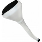 FUNNEL WITH 170MM FLEXIBLE STEM. TRIUMF WITH END CAP AND LID