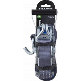 CORREA DE CARGA 1000KG. 6.0M CON TENSOR DE 35MM Y GANCHOS M+, 27-HD150062
