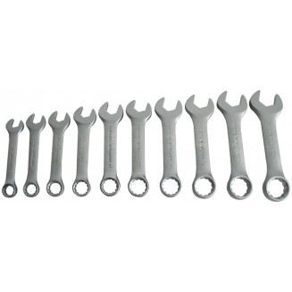 10-OS. JUEGO DE LLAVES DE BUCLE CORTO. 10-19MM. BOLSA TEXTIL TRIUMF, 2707T