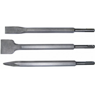 3-OS. SET DI SCALPELLI/SPUNTE SDS-PLUS. LUNGHEZZA 250MM TRIUMF, 2862T