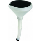 FUNNEL WITH 170MM FLEXIBLE STEM. TRIUMF WITH END CAP AND LID