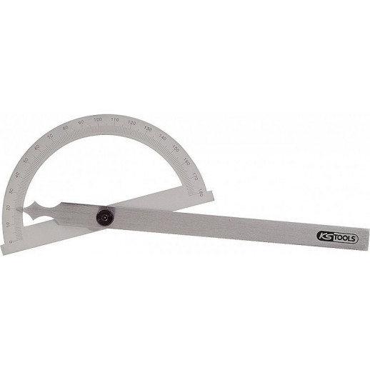 PROFIMETER 0-180°. 320X800MM STAINLESS KS TOOLS