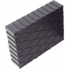 GUMMIKUDDE FÖR GAFFELGAFFEL SQUARE 160X120X60MM ITALMATIC