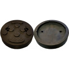 KUMMIPADI AUTOTÕSTUKILE ÜMMARGUNE 120/105MM. KÕRGUS 30MM (TWINBUSCH)