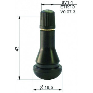 VALVOLA TL V2-03-1 / TR413. COMPILATO. 100 pezzi. (ITALMATIC/TRONCO) L=35/42,5MM, 30400021T