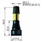 TL-VENTIIL TR600XHP. KAUBIKUTELE. 6.9BAR. L=32.2/43.8MM. AVA 11.3MM