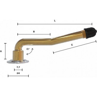 VALVOLA A VITE V3-04-1 (MICH.578) CAMION. ANGOLO 90. L=20+32+37MM, 3040079