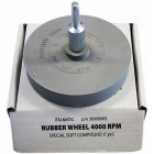 FÖR ATT TA BORT LIMRESTER FRÅN GUMMIKRÄNGAN. SOFT GRIP (4000RPM)