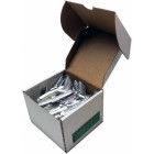 ÉQUILIBRAGE DES ROUES 50X40G. ZINC. INOXYDABLE. (ITALMATIC S/2) BOÎTE