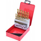 19-OS. HSS-TIN MET. DRILL COMPL. 1.0-10.0MM KS TOOLS