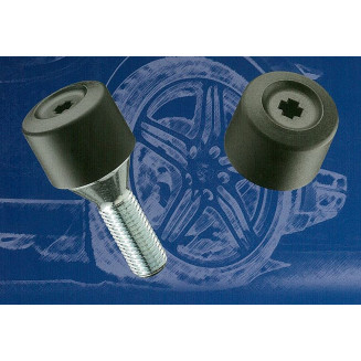 RIEŠTŲ DANGALIS JUODAS. CH17. 20VNT + RAKTAS. BLISTER (BVC17-000) *NAUJA*, 3317-BVC17