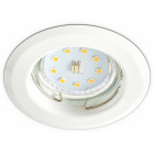 230V LAMPPU OH14 (ILMAN LAMPPU GU10. MAX 50W) 53/82MM VALKOINEN IP20 KAAPPI