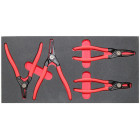 4-PIECE 1/3 PRO MODULE LOCKING RING PLIERS TRIUMF