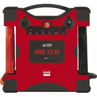 KÄIVITUSABI-AKUPANK 12V 1000/3000A LITHIUM NOMAD POWER 12XL GYS, GYS025912