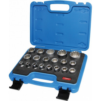 19-OS. SET CARTUCCE 1/2&quot; 8-32MM. PROFILO MULTILOCK 12 LATI TRIUMF, 4273T