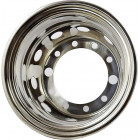 BEAUTY SHIELD BACK WITH NUT PROTECTION 22.5 CHROME (CYLINDER TYPE. CENTER OPENED)