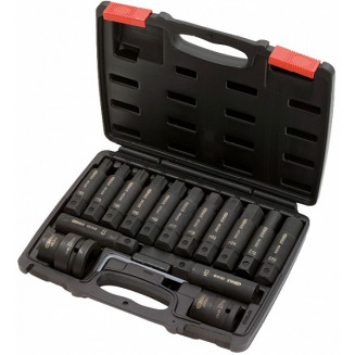 16-OS. JEU DE DOUILLES HEXAGONALES ET TORX À IMPACT 3/4&quot;+1&quot; KS TOOLS, 450.0420