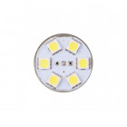 LAMPADINA LED 12V BA15S P21W GIALLA BLISTER 2PZ 4AUTO