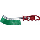 HAND BRUSH WITH PLASTIC HANDLE IN NYLON BRUSH 265MM M+