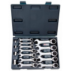 16-PIECE REV. RING-WRENCH SET 