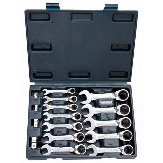 16-PIECE REV. RING-WRENCH SET 