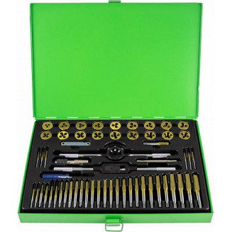 58-OS. KIT DE INICIO DE ROSQUEADO &quot;REVESTIDO DE TITANIO&quot; M2-M12 (+PEINE DE HILO) JBM, 50792J