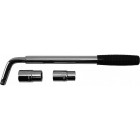 EXTENDABLE WHEEL WRENCH 17/19MM AND 21/23MM M+