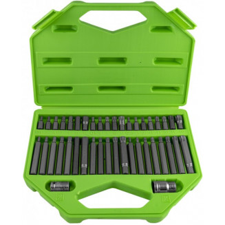 42-OS. KIT AVVIAMENTO TORX DA 10 MM (3/8&quot;) ESAGONALE (CON FORO) A 12 BIT JBM, 50985J