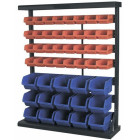 LADUSTUSKARPIDEGA METALLRIIUL H1150XL940MM. 32 VÄIKEST + 15 SUURT JBM